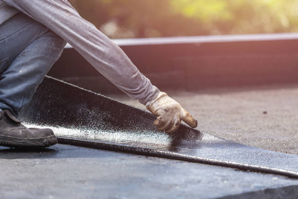 Professional Vapor Barrier Installation technician working in Oakland, PA